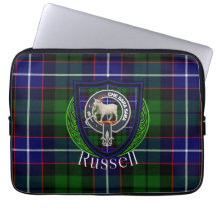 Russell Schotse Clan Tartan en Wapen