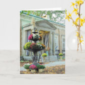 Russell Street Library in het najaar Kaart (Gele Bloem)