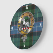 Russell Tartan & Badge Grote Klok (Hoek)