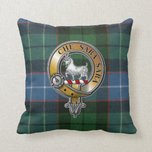 Russell Tartan & Badge Kussen