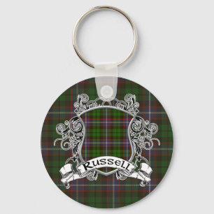 Russell Tartan Shield Sleutelhanger