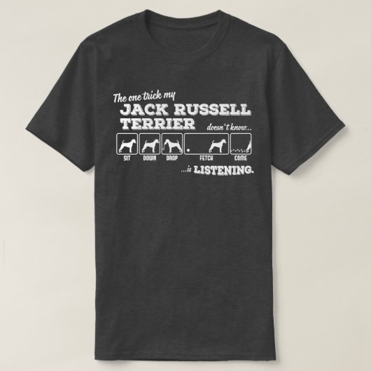 Russell Terrier 1 T-shirt (Design voorkant)