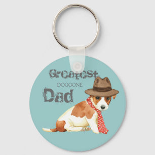 Russell Terrier Dad Sleutelhanger
