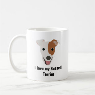 Russell Terrier Dog Coffee Mok - Russell Terrier