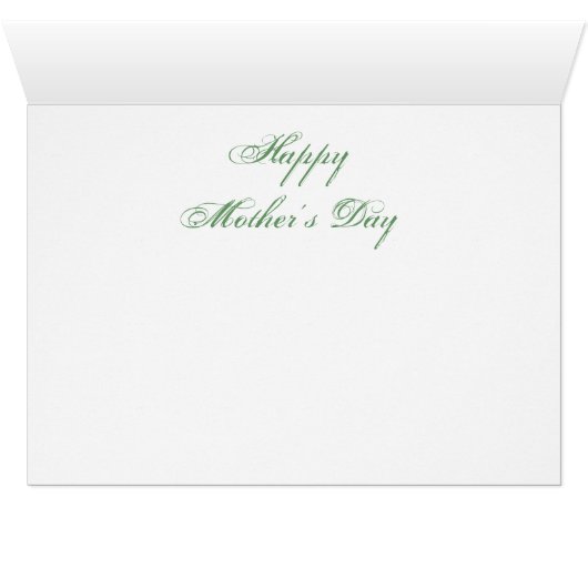 Russell Terrier Heart Mam Kaart (Binenzijde Horizontaal (Onderkant))