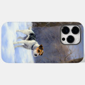 Russell Terrier Laat het sneeuwen Kerstmis Case-Mate iPhone Case (Achterkant (horizontaal))