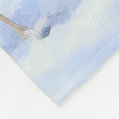 Russell Terrier Laat het sneeuwen Kerstmis Fleece Deken (Hoek)