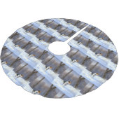 Russell Terrier Laat het sneeuwen Kerstmis Kerstboom Rok (Gekanteld)