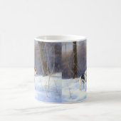 Russell Terrier Laat het sneeuwen Kerstmis Koffiemok (Center)