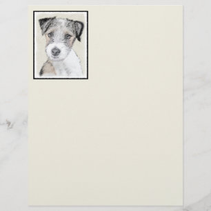 Russell Terrier Rough Painting - Original Dog Art