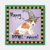 Russell Terrier Witch Magnet (Voorkant)