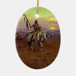 Russell The Medicine Man Keramisch Ornament
