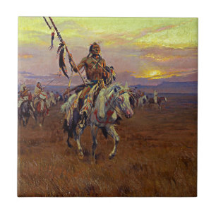 Russell The Medicine Man Tegeltje