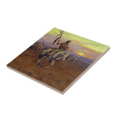 Russell The Medicine Man Tegeltje (Zijkant)