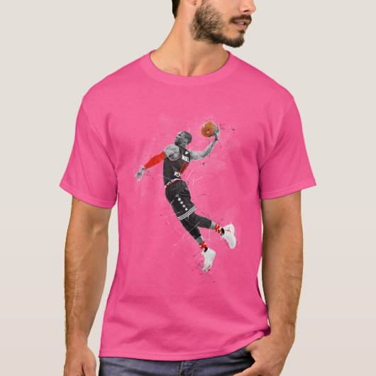Russell Westbrook Baskeball T-shirt (Voorkant)