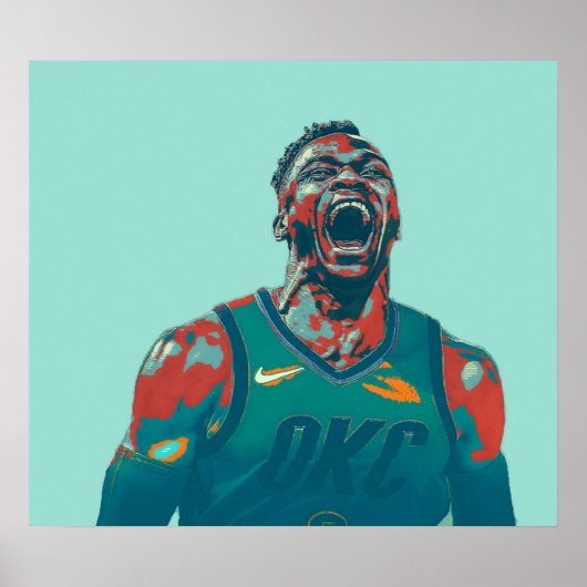 Russell Westbrook Poster (Voorkant)