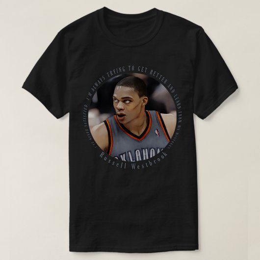 Russell Westbrook T-shirt (Design voorkant)
