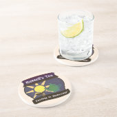 Russell's Tea Zandsteen Onderzetter (Zijkant)