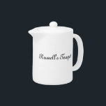Russell's Teapot Theepot<br><div class="desc">We vonden deze rond de zon ergens tussen de Aarde en Mars.</div>