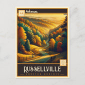 Russellville, Arkansas |  BRIEFKAART (Voorkant)