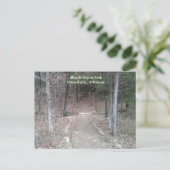 Russellville, Arkansas Park Trail Briefkaart (Staand voorkant)