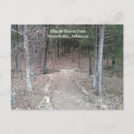 Russellville, Arkansas Park Trail Briefkaart