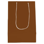 Russet Brown Middelgrote Gift Bag Medium Cadeauzakje (Achterkant)