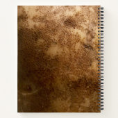 Russet Potato Close Up Photograph Spiral Notebook Notitieboek (Achterkant)