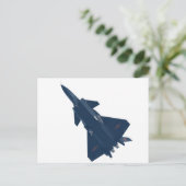 RUSSIA FIGHTER JET BRIEFKAART (Staand voorkant)