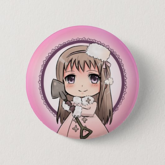 Russia - Nyotalia version Ronde Button 5,7 Cm (Voorkant)