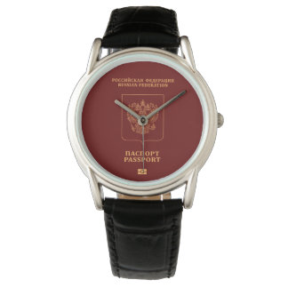Russia passport wristwatch horloge