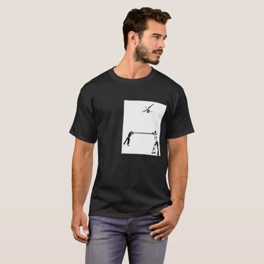 Russian Bar funny boy T-shirt (Voorkant volledig)