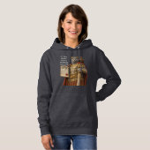 Russian Blue Caesar Cat Hoodie (Voorkant volledig)