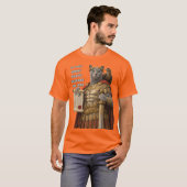 Russian Blue Caesar Cat T-shirt (Voorkant volledig)
