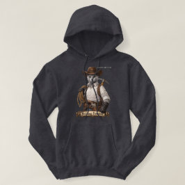 Russian Blue Cowboy Kat – Vrijheid Bouwen Hoodie
