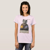 Russian Blue Einstein Cat - Imagination T-shirt (Voorkant volledig)