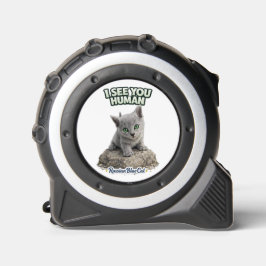 Russian Blue Kitten Tape Measure Rolmaat