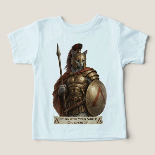 Russian Blue Spartan Cat (Design voorkant)