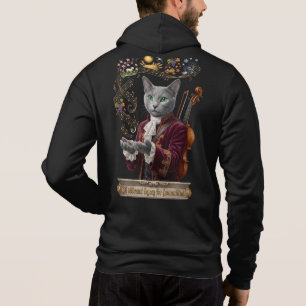 Russian Blue Vivaldi Kat: Een Levendige Erfenis Hoodie