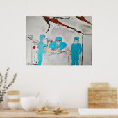 Russian bombing of Kyiv Children's Hospital Poster (Keuken)