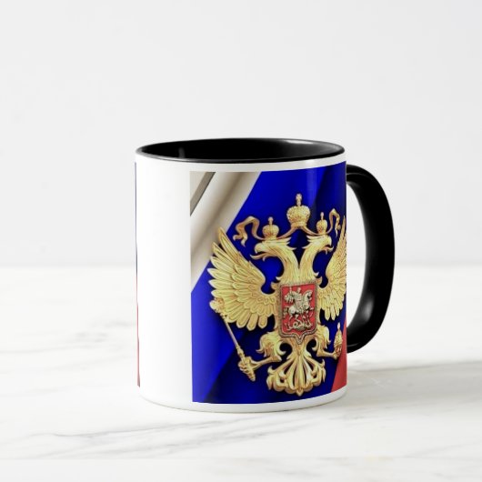 Russian Coat of Arms Mug Mok (Voorkant rechts)