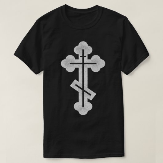 Russian, Greek, Byzantine, Orthodo Cross  T-shirt (Design voorkant)