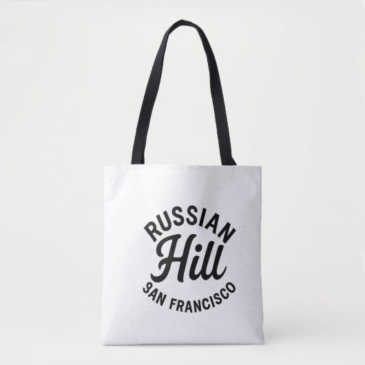 Russian Hill Tote Bag (Voorkant)