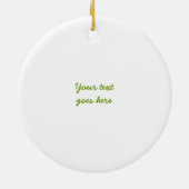 Russian Matryoshka Dolls custom ornament (Achterkant)