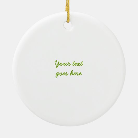 Russian Matryoshka Dolls custom ornament (Achterkant)