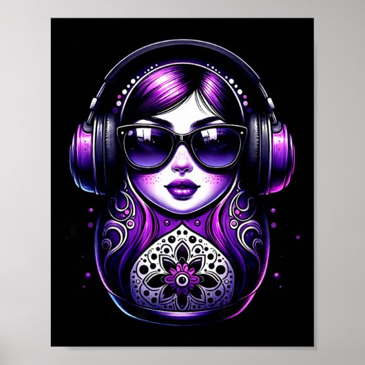 Russian Matryoshka Music Russia Russian Matryoshka Poster (Voorkant)