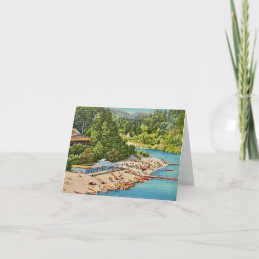 Russian River Beach  Briefkaart (Voorkant)
