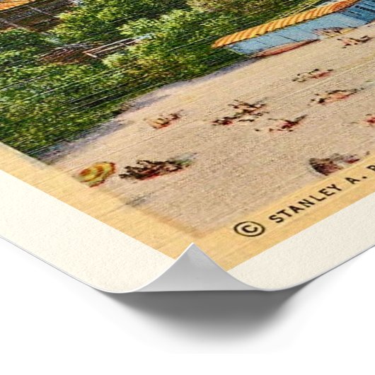 Russian River Beach Briefkaart Print (Hoek)