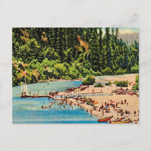 Russian River Beach Guerneville Briefkaart