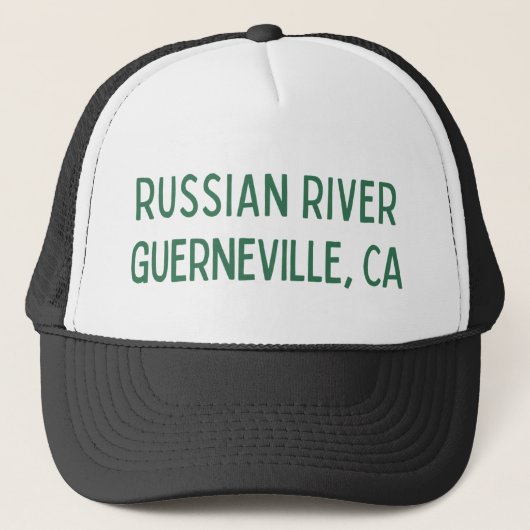 Russian rivier, Guerneville, CA trucker hoed Pet (Voorkant)